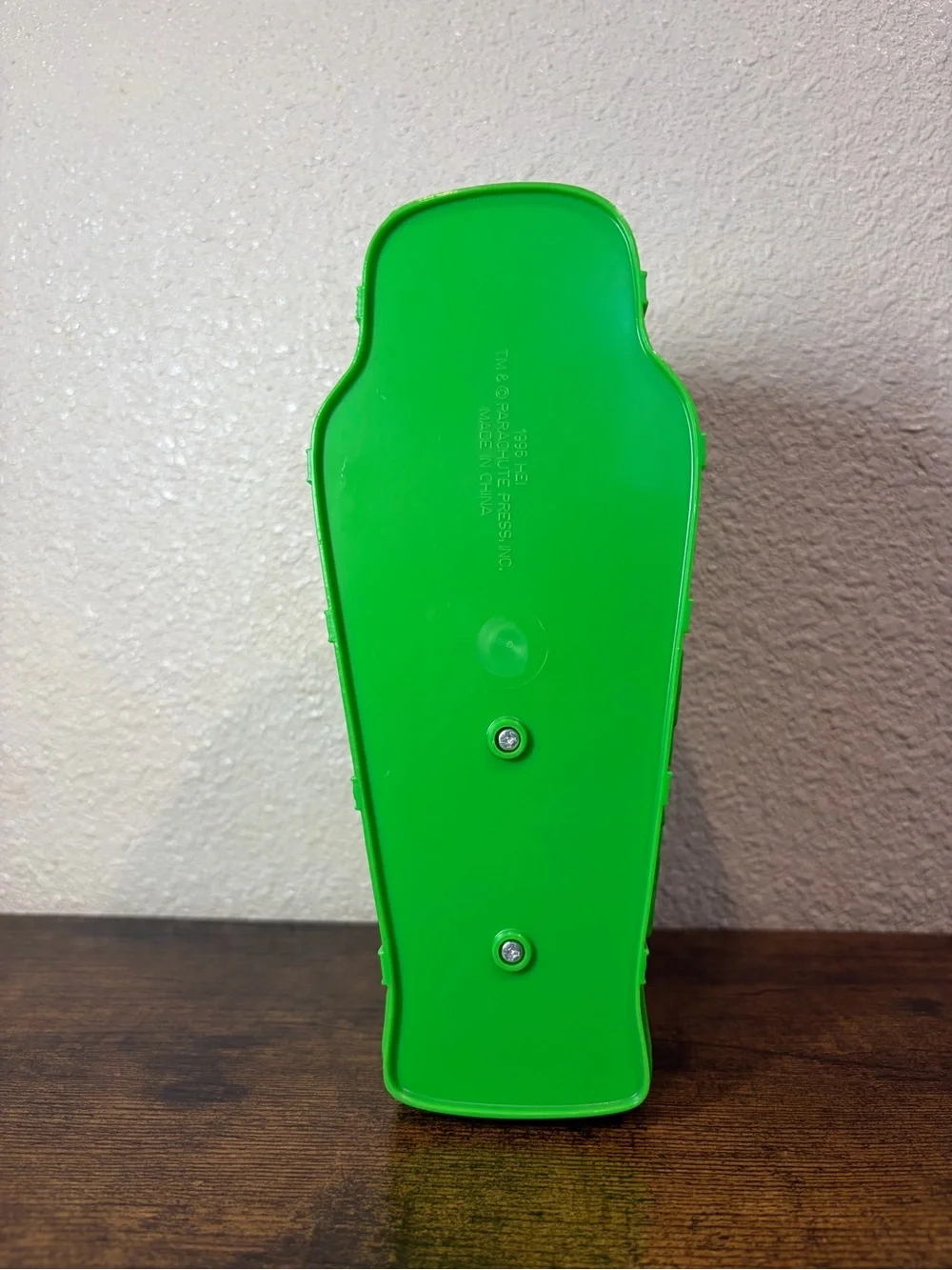 Vintage Goosebumps Green Coffin Pencil Case Mummy 1996 Curse Tomb Prince Khor Ru